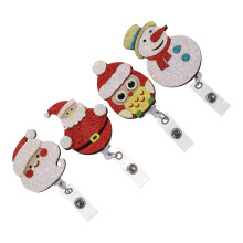 12 Weihnachten Schneemann Santa Abzeichenhalter Klammern
