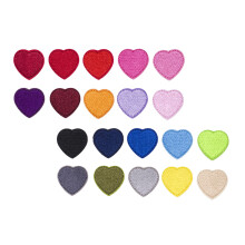 1 Set 23 Teile Herzflicken Stoff Für Modeaccessoires
