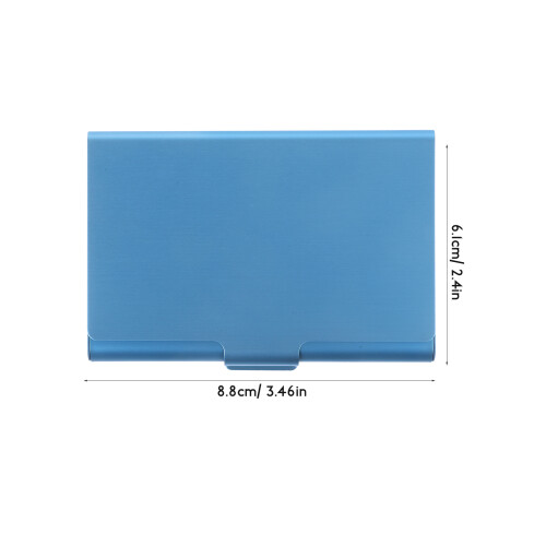 Kartenhalter Visitenkartenhalter 8,0X6,6X1,0 Cm Blau 1