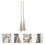 Curtain Tie Window Shoulder Strap Cotton 5
