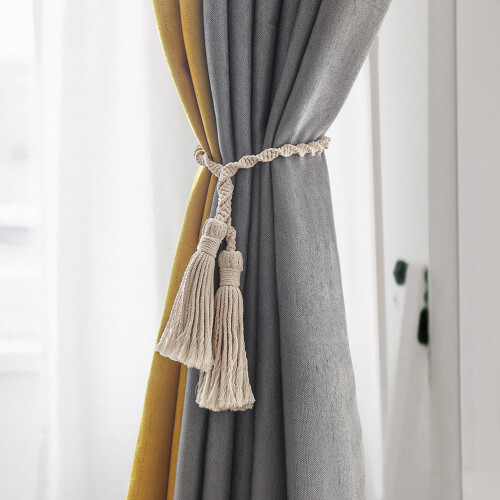 Curtain Tie Window Shoulder Strap Cotton 1