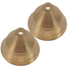 Raindrops 2Stück Kupfer Glocke Runde Handglocke Für Musikdarbietung