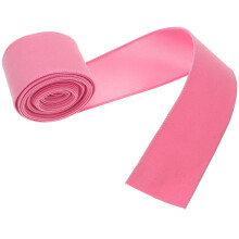 Pink Satinband Mit Eisen Draht 1772x2,5x0,04
