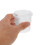Kaffeepulver Ring Harz Transparent Italienisch 3