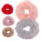 Cute Haar-Scrunchies Kunsthasenfell, Farben, 5 10