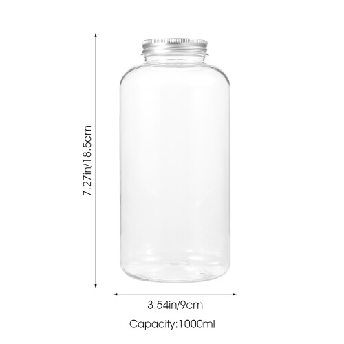 1000Ml Saftflasche Mit Verschluss Getränkeverpackungsbehälter 2