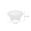 Mlins 2 Stuks Silicone Vulmiddel Kom 5X5 Cm Wit 3