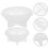 Mlins 2 Stuks Silicone Vulmiddel Kom 5X5 Cm Wit 4