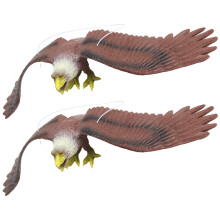 2Stk Kunststoff Vogelvertreiber Hängend Gartenschmuck
