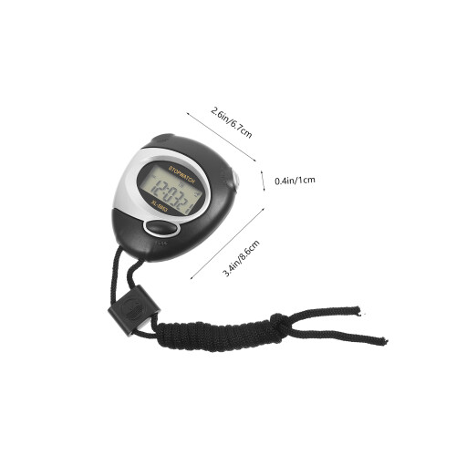 Sporttimer Stopwatch -Glijdende Knop Professionele Timer 1