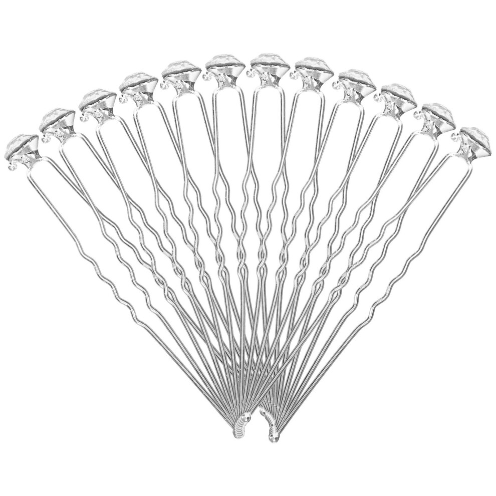 24 Stuks Haarspelden Bruiloft Bun Voor Vrouwen-image