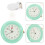 Table Button Battery Clip-On Timer Mevrouw 4