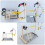 1 Set Papegaai Training Frame Speelgoed Stand Massief Hout 8