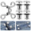6 Sets Knop Voor Broek Taille Instelling Haak 7