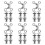6 Sets Knop Voor Broek Taille Instelling Haak 3