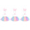 3 Sets Rock Für Kinder Kaninchen Haarband 5