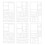 Worgeous Schilderstencil Wit 6 Stuks 7 Inch 7