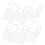 Worgeous Schilderstencil Wit 6 Stuks 7 Inch 9
