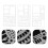 Worgeous Schilderstencil Wit 6 Stuks 7 Inch 8
