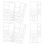 Worgeous Schilderstencil Wit 6 Stuks 7 Inch 6