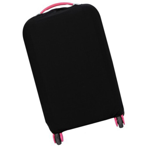 Koffer Staubschutz Reisegepäckhülle Für Trolley Schwarz Elastisch
