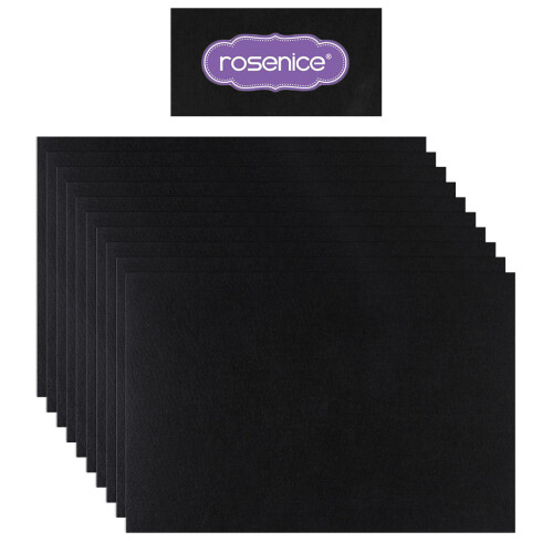 10 Blatt Klebefilzplatten Stoff Mit Klebefläche