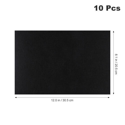 10 Blatt Klebefilzplatten Stoff Mit Klebefläche 2