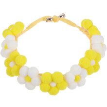 Verstellbarer Blumenhalsband Für Kleine Und Katzen