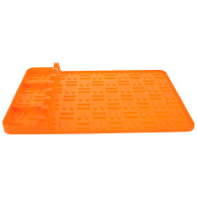 Side Shelf Mat Grill Pad Mehrzweck Orange 1 Satz