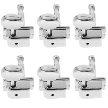 Gitarrenstimmmechaniken Silber 6er Pack 1,6x1,4x0,9 Zoll