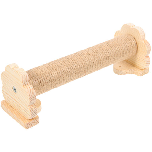 Khaki Natural Sisal Cat Scratching Post Comfortable Floor Toy