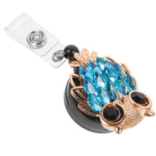 Badge Clip Legierung Blau 1
