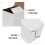 Golfkartonnen Dozen Modern Ontwerp 10 7,5X2,7X2,7 Inch 8