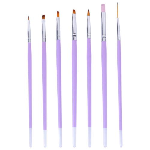 7Stk Langlebige Nagelkunst Malerei 2