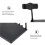 Mlins Musikablage Halter Tablett Klemmhalterung Handy 10