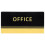 Office Türschild Schwebendes Logo Schild Für Geschäft Schwarz 1