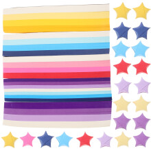2700 Streifen Fünfzackiger Stern Origami 23,50x1,00x0,10 cm