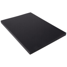 100Stk Schwarzes Kartonpapier Für Geschenke Basteln Familie Zeit Spaß