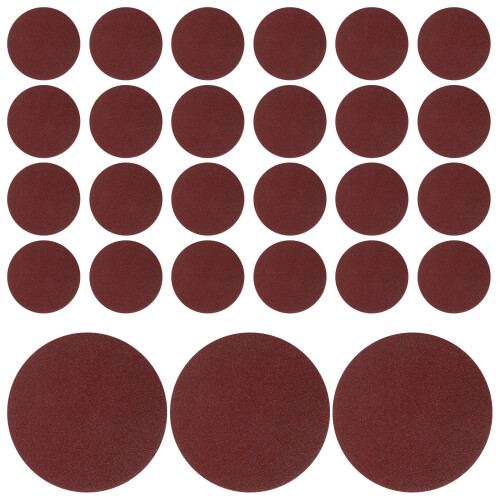 Worgeous 50 Sandstrahl Scheiben Trägerscheiben Schleifpapier 2