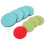 Polierpads 8 3,9x3,9x0,3 Zoll 4