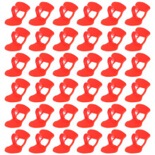 50St Plastic Kippekkers ABS Rood Anti-Pik Bril Voor Pluimveerassen