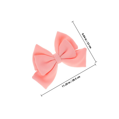 Cloth Bow Scooter Decorations Bowknot Pink Decoration 1pack 1