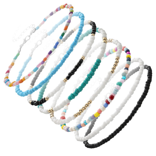8St Verstelbare Enkelketting Sieraden