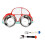 1 Set Cartoon Auto Lebensmittelbehälter Mit Gabel Teller 11