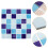 Blue Tegels Keuken Waterdichte Keramische Backsplash 4