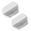 Raindrops 2 Stuks Schilderemmer Lege Blikken Met Wit 7