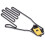 Handschuhhalter In Handschuhform, Golfschläger Organizer, 1 Satz 11