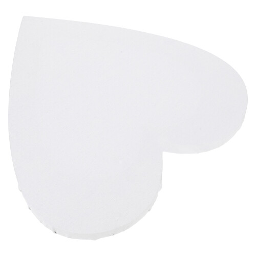 Herzförmiger Bilderrahmen 30X30X2 Cm Weiß
