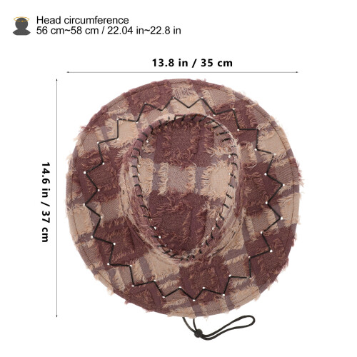 Festival Hoeden Vrouwen Polyester Breed Riem Multi 1 2