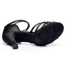 1 Paar Ballett Hochschuhe Damen Klassisch Satin